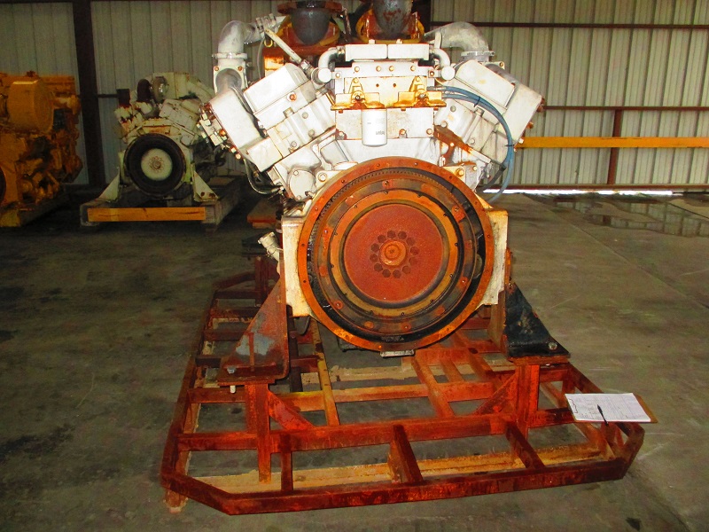 High Hour Runner Cummins KTA38-MO 850HP Diesel  Marine Engine Item-14795 3