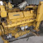 High Hour Caterpillar 3412 DIT 540HP Diesel  Marine Engine Item-14835 1