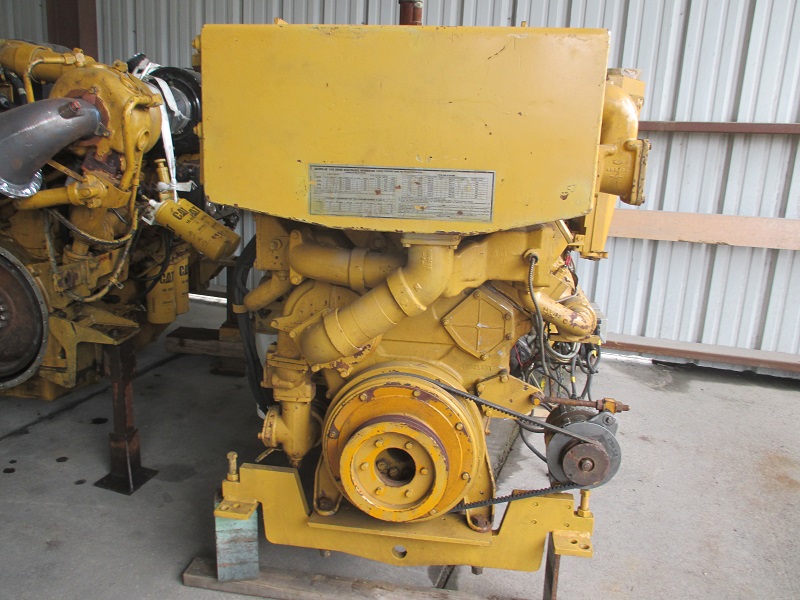 High Hour Caterpillar 3412 DIT 540HP Diesel  Marine Engine Item-14835 2