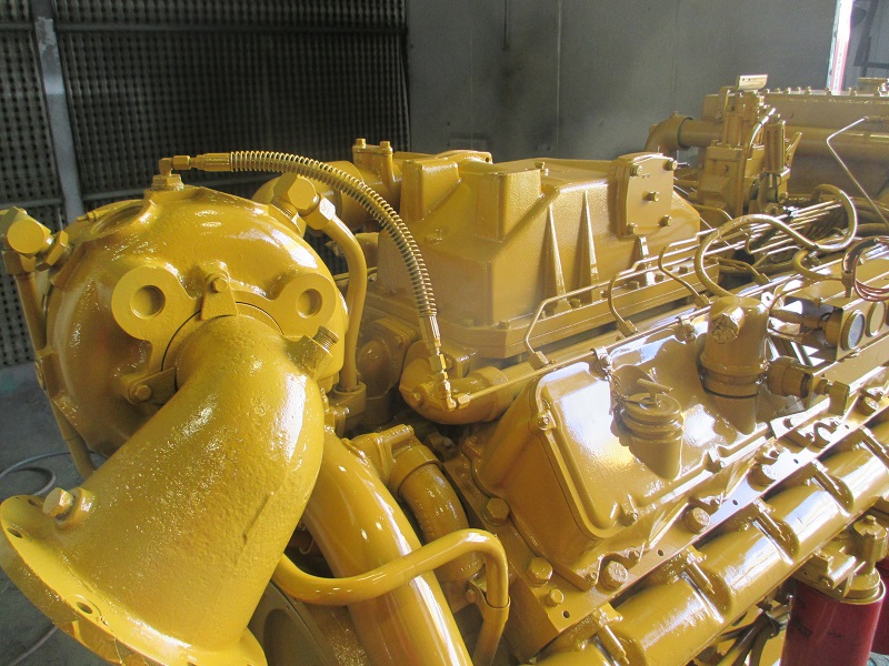 Rebuilt Caterpillar 3412 DITA 624HP Diesel  Marine Engine Item-14840 3