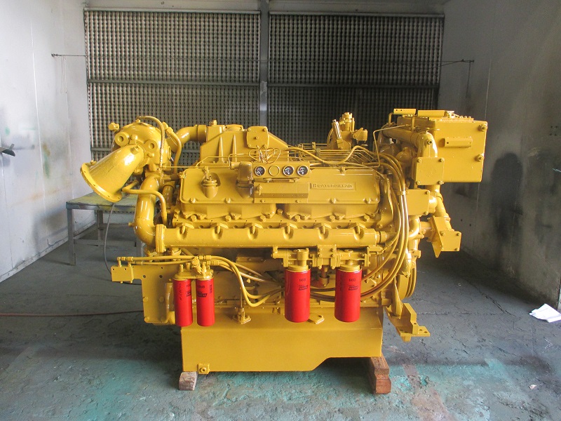 Rebuilt Caterpillar 3412 DITA 624HP Diesel  Marine Engine Item-14840 7