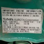 Like New Kubota F2803 25KW  Generator Set Item-14935 2