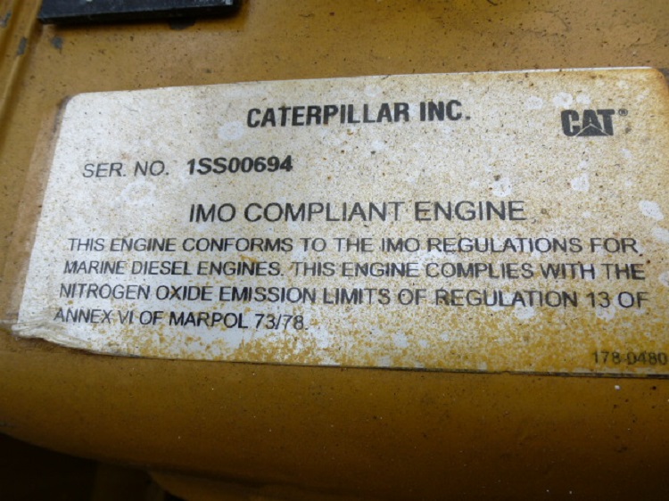 Good Used Caterpillar 3406 DITA 462HP Diesel  Marine Engine Item-14941 0