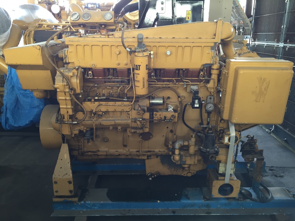 Good Used Caterpillar 3406 DITA 345HP Diesel  Marine Engine Item-14943 3