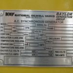 Rebuilt Baylor 1225KW  Generator End Item-14957 3