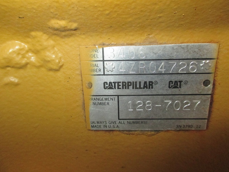 Low Hour Caterpillar 3406 300KW  Generator Set Item-14962 3
