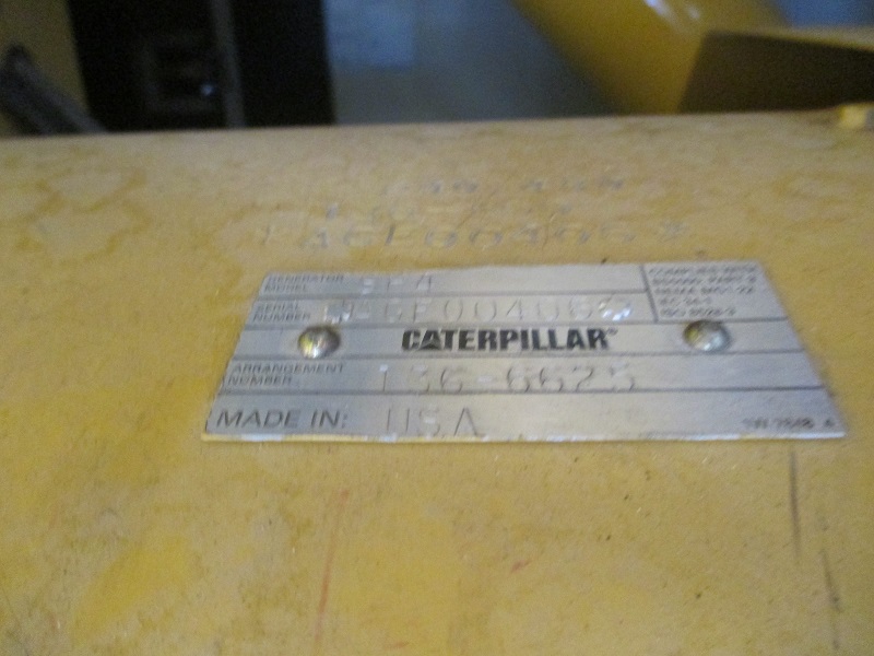 Low Hour Caterpillar 3412 600KW  Generator Set Item-14987 6