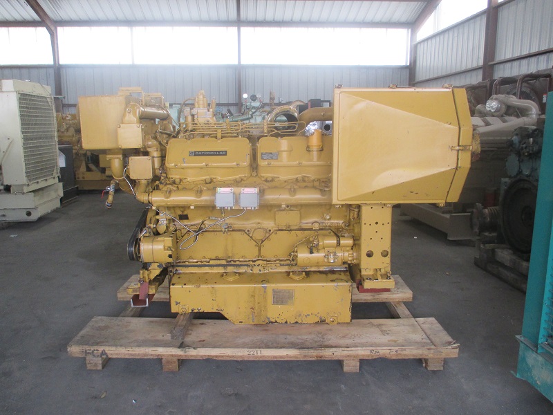 High Hour Caterpillar 3412 DIT 540HP Diesel  Marine Engine Item-15005 0