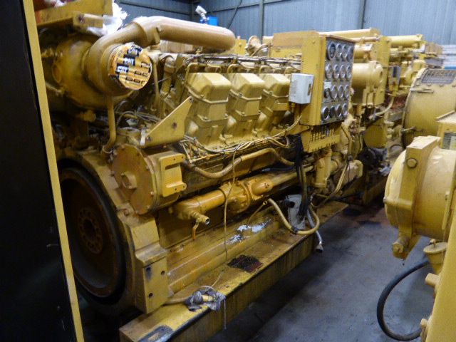 High Hour Runner Caterpillar 3512 DITA 1207HP Diesel  Marine Engine Item-15033 3