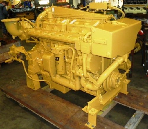 In-Framed Caterpillar 3406C DITA 400HP Diesel  Marine Engine Item-15081 1
