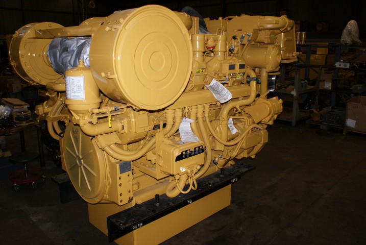 New Surplus Caterpillar 3508B DITA 775HP Diesel  Marine Engine Item-15083 5