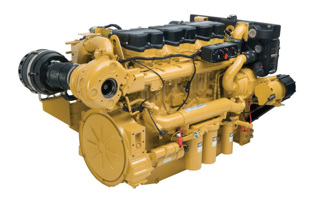 New Surplus Caterpillar C18 DITA 479HP Diesel  Marine Engine Item-15084 1