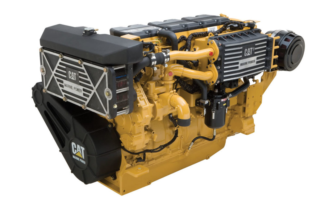 New Surplus Caterpillar C18 DITA 479HP Diesel  Marine Engine Item-15084 2