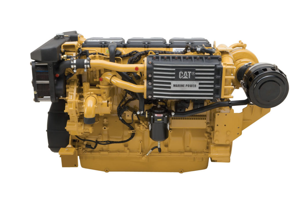 New Surplus Caterpillar C18 DITA 479HP Diesel  Marine Engine Item-15084 7