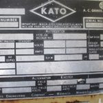 Good Used Kato 1000KW  Generator End Item-15096 3