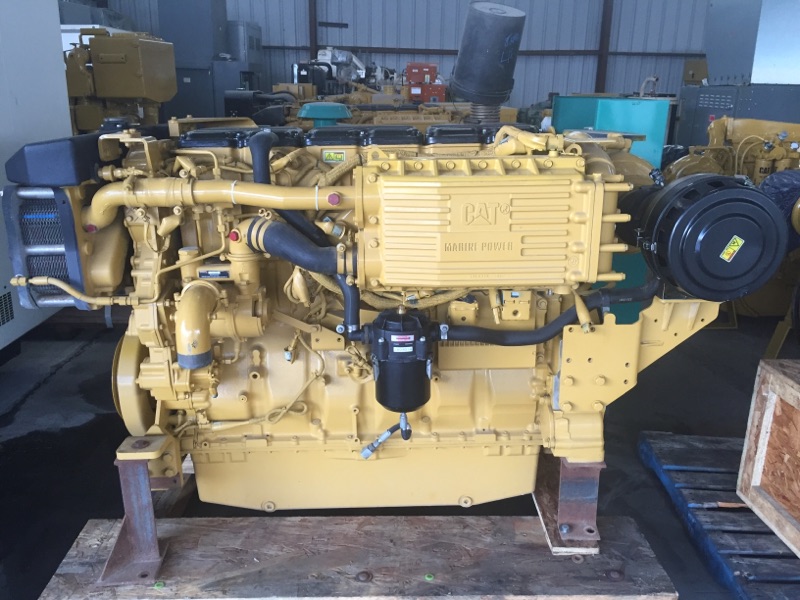New Surplus Caterpillar C18 ACERT 479HP Diesel  Marine Engine Item-15122 0