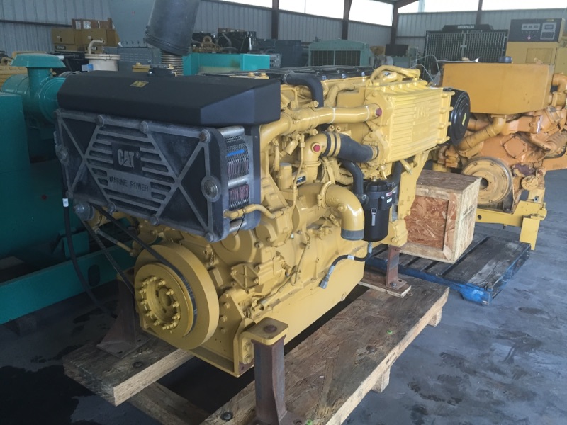 New Surplus Caterpillar C18 ACERT 479HP Diesel  Marine Engine Item-15122 1