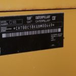 New Surplus Caterpillar C18 Marine 275KW  Generator Set Item-15123 5