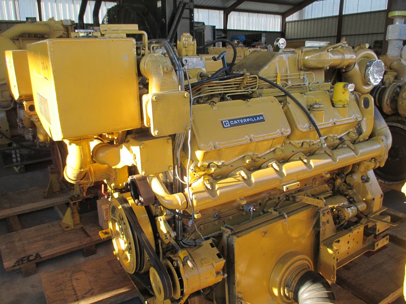 High Hour Runner Caterpillar 3412 DITA 671HP Diesel  Marine Engine Item-15145 0