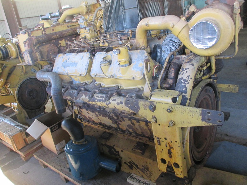 High Hour Runner Caterpillar 3412 DIT 503HP Diesel  Marine Engine Item-15147 1