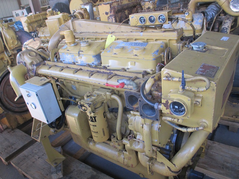 High Hour Runner Caterpillar 3406 DITA 400HP Diesel  Marine Engine Item-15148 0