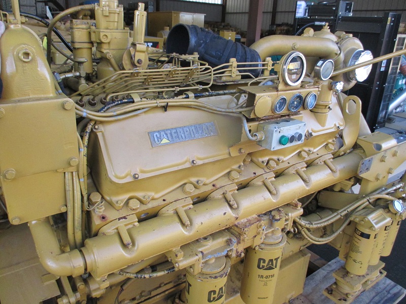 High Hour Runner Caterpillar 3412 DIT 540HP Diesel  Marine Engine Item-15149 0