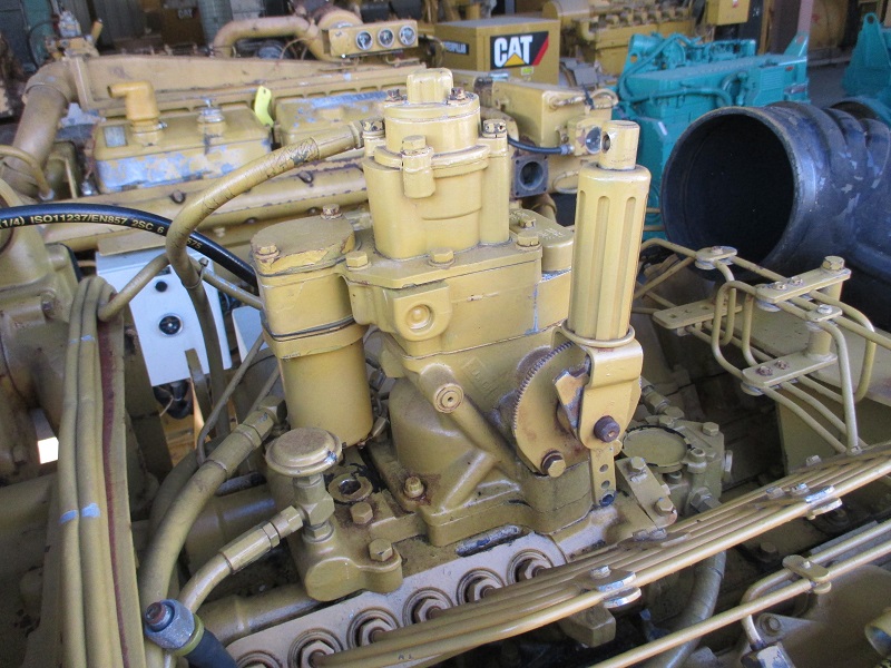 High Hour Runner Caterpillar 3412 DIT 540HP Diesel  Marine Engine Item-15149 3