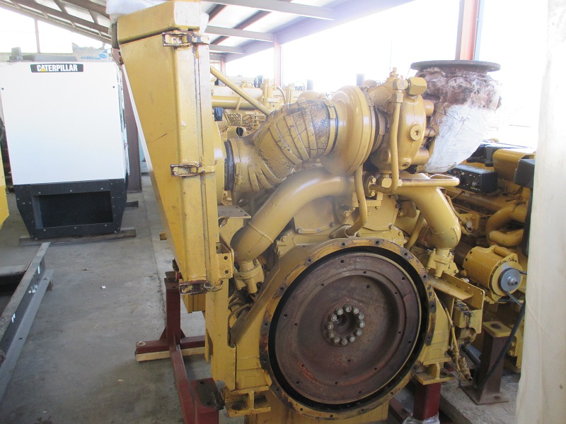 High Hour Caterpillar 3412 DIT 503HP Diesel  Marine Engine Item-15186 3