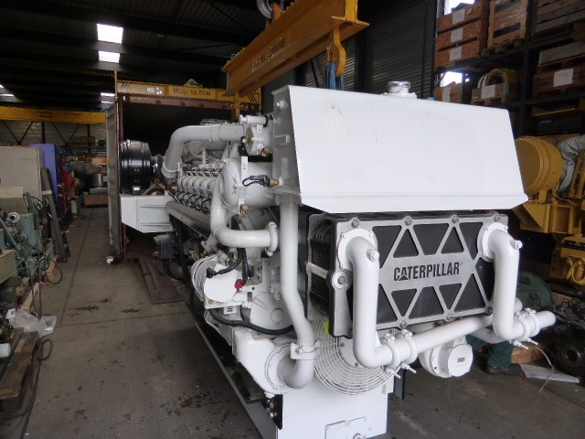 New Surplus Caterpillar 3516C HD 2682HP Diesel  Marine Engine Item-15190 3