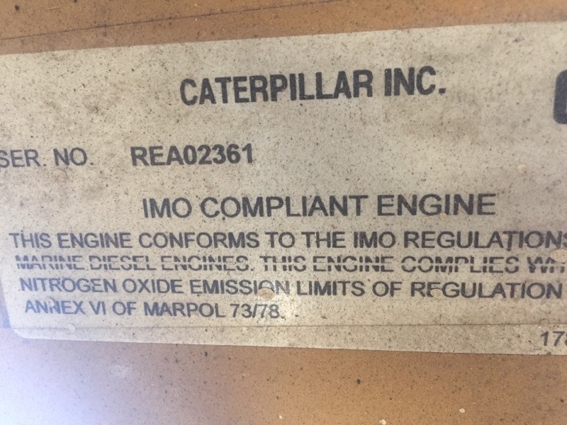 Good Used Caterpillar 3412D DITTA 750HP Diesel  Marine Engine Item-15192 6