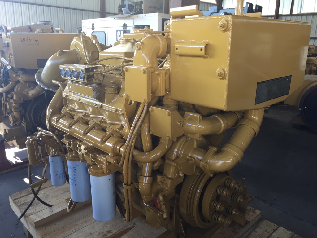 Rebuilt Caterpillar 3408C DITA 480HP Diesel  Marine Engine Item-15194 3