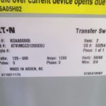 Like New Cutler Hammer ATC600 1200 Amp  Transfer Switch Item-15216 6