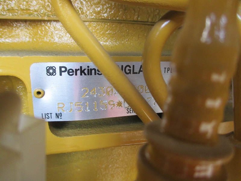 New Surplus Perkins 1104C 80KW  Generator Set Item-15223 1
