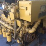 High Hour Runner Caterpillar 3408 DITA 443HP Diesel  Marine Engine Item-15281 3