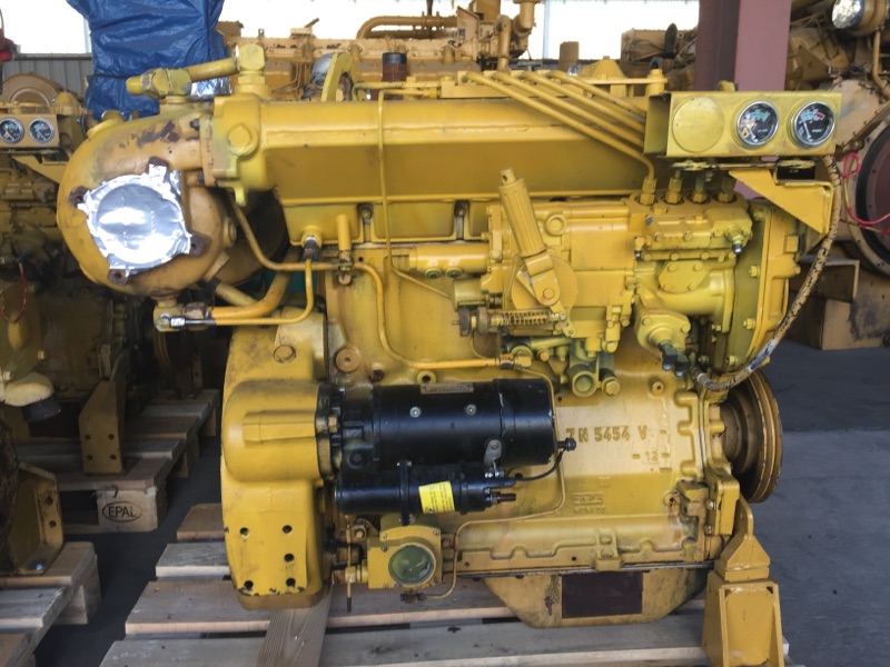 High Hour Runner Caterpillar 3304 DIT 140HP Diesel  Marine Engine Item-15321 0