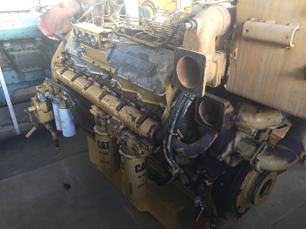 High Hour Runner Caterpillar 3412 DIT 540HP Diesel  Marine Engine Item-15350 5