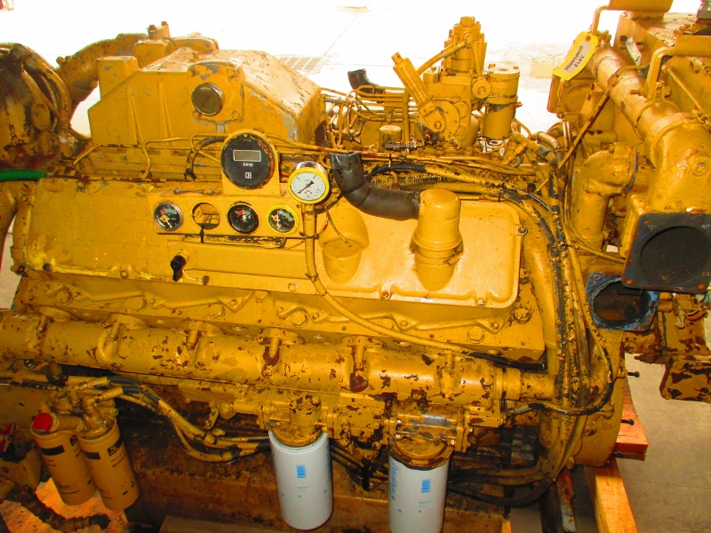 High Hour Runner Caterpillar 3412 DITA 624HP Diesel  Marine Engine Item-15363 4