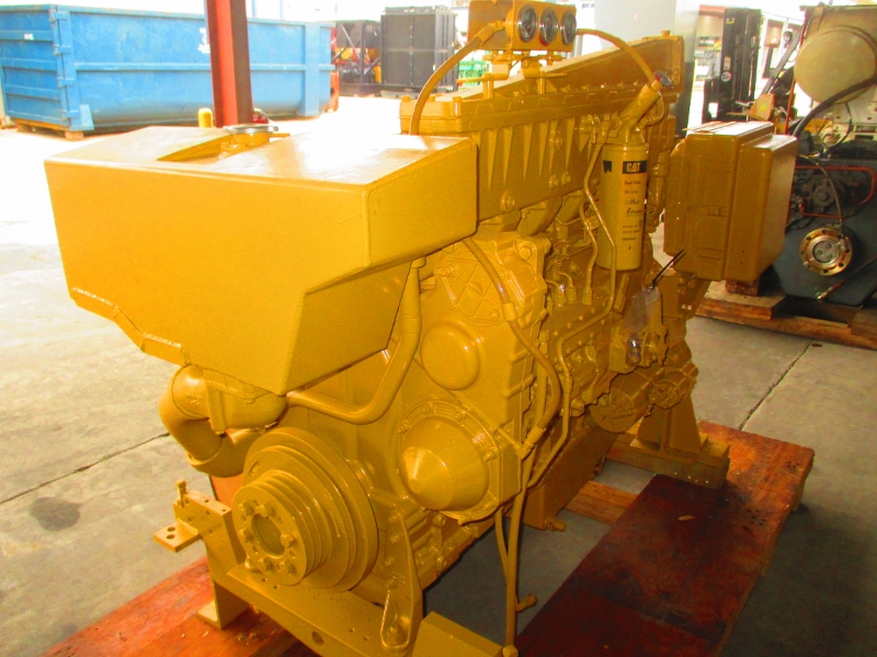 Low Hour Caterpillar 3406C DITA 490HP Diesel  Marine Engine Item-15364 0