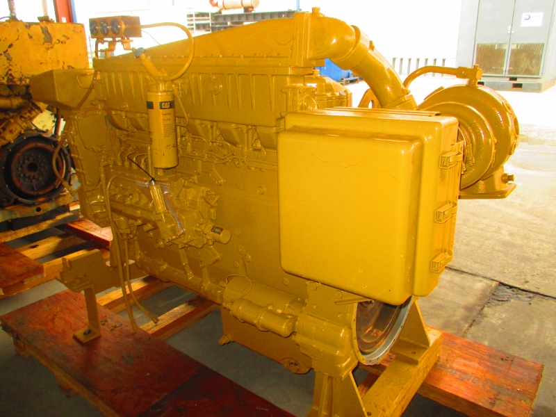 Low Hour Caterpillar 3406C DITA 490HP Diesel  Marine Engine Item-15364 2