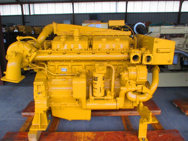 Low Hour Caterpillar 3406C DITA 490HP Diesel  Marine Engine Item-15364 6