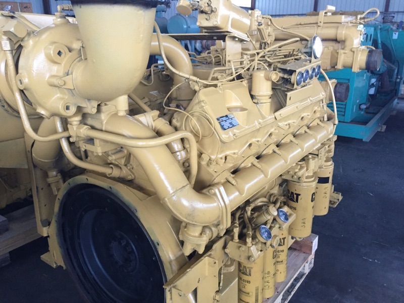 High Hour Runner Caterpillar 3412 DIT 503HP Diesel  Marine Engine Item-15393 0