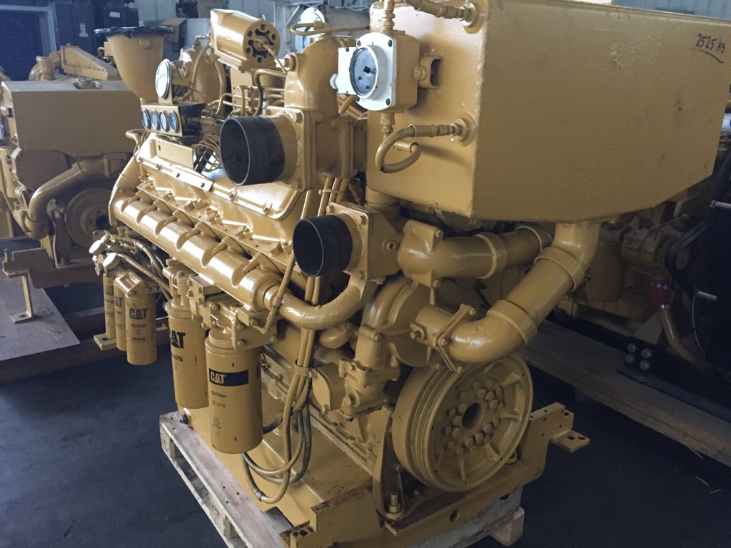 High Hour Runner Caterpillar 3412 DIT 503HP Diesel  Marine Engine Item-15393 4