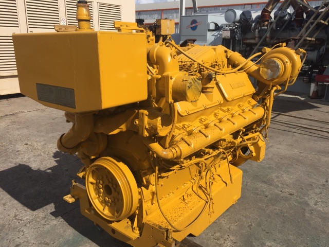 Good Used Caterpillar 3412D DITTA 750HP Diesel  Marine Engine Item-15521 1