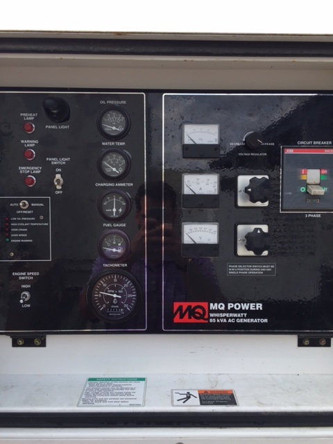 Good Used John Deere 4045HF285 60KW  Generator Set Item-15529 4