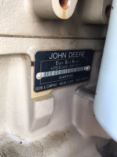 Good Used John Deere 4045HF285 60KW  Generator Set Item-15529 7