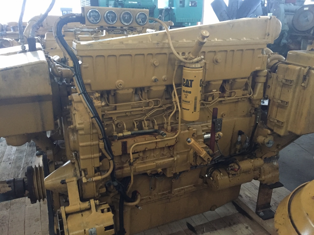 High Hour Runner Caterpillar 3406C DITA 365HP Diesel  Marine Engine Item-15578 2