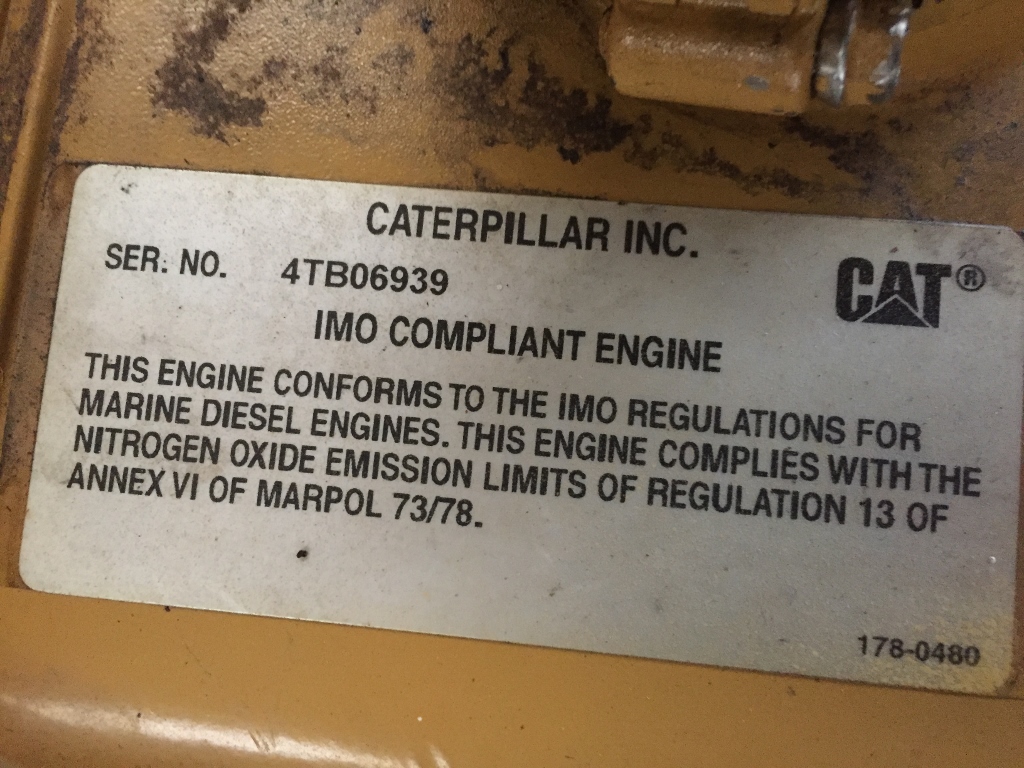 High Hour Runner Caterpillar 3406C DITA 365HP Diesel  Marine Engine Item-15578 7