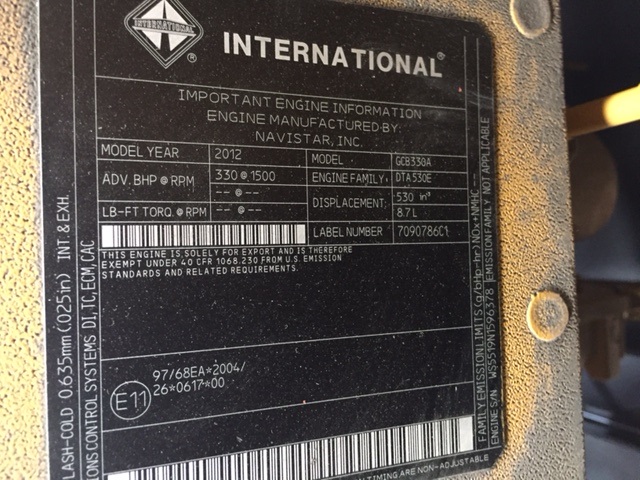 New Surplus International GCB330A 220KW  Generator Set Item-15590 3