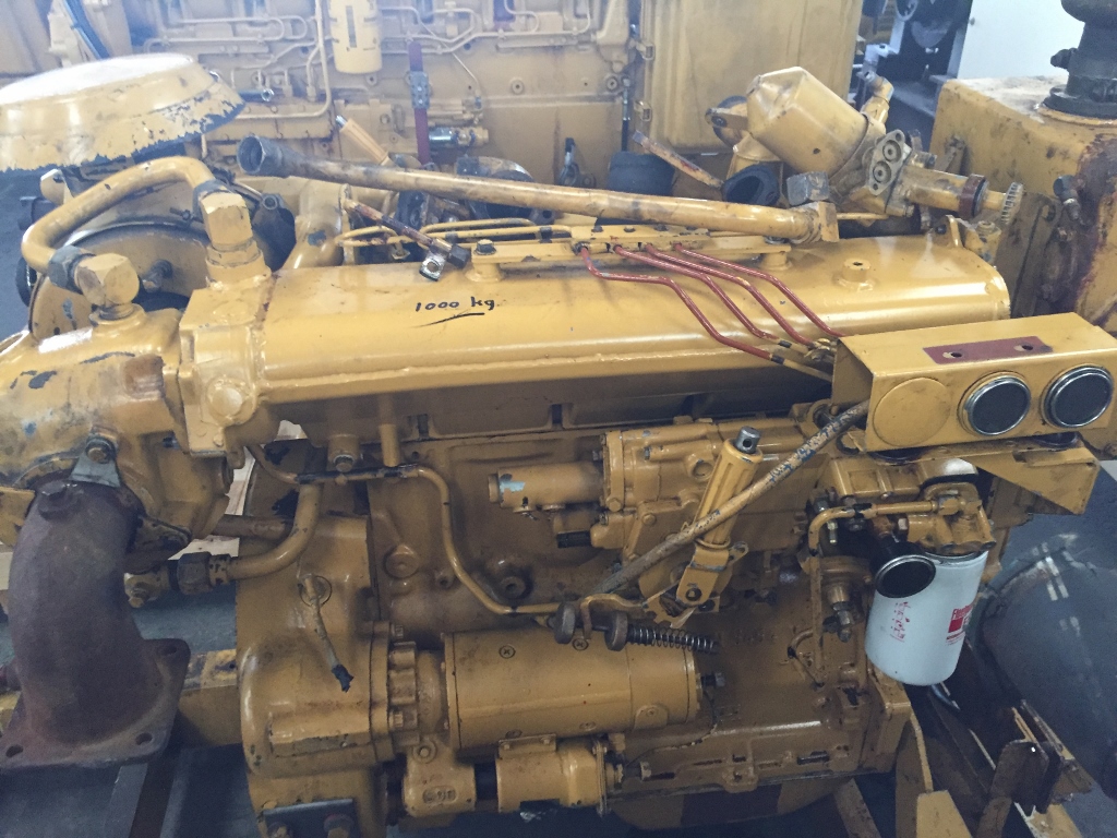 High Hour Runner Caterpillar 3304B DITA 127HP Diesel  Marine Engine Item-15599 1