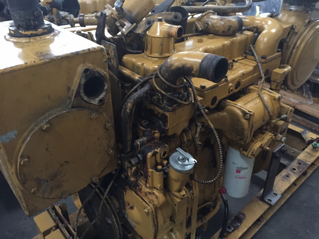 High Hour Runner Caterpillar 3304B DITA 127HP Diesel  Marine Engine Item-15599 3